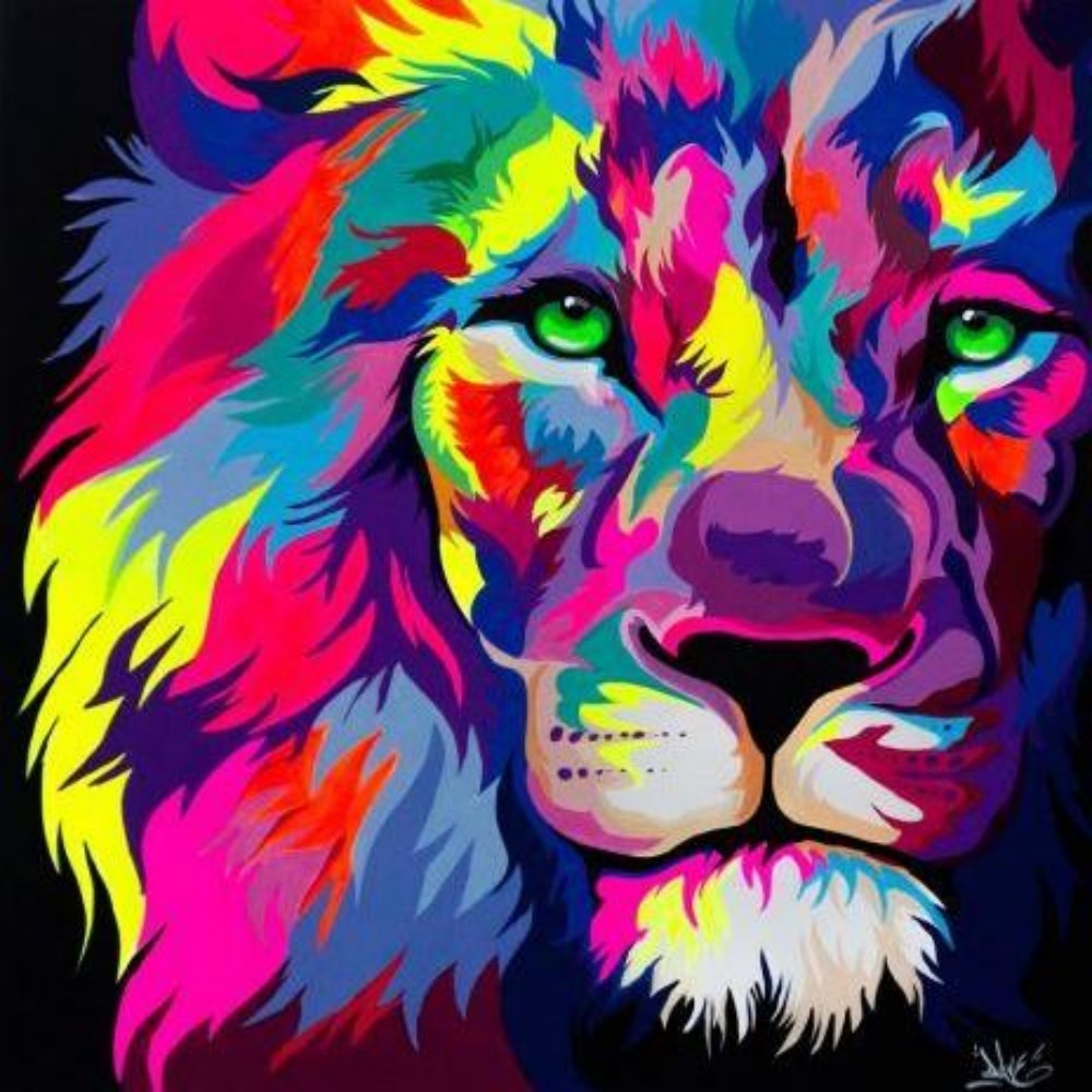 Lion | Diamond Painting