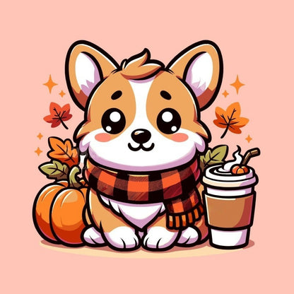 Corgi Dog | Diamond Painting