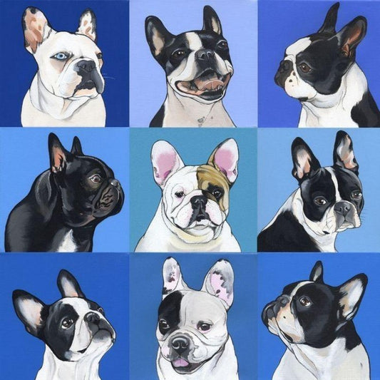 Boston Terrier Dog | Diamond Painting