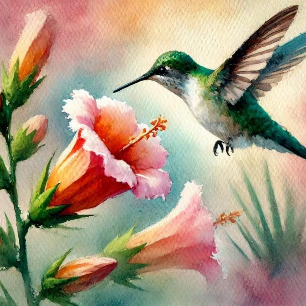 Hummingbird | Diamond Painting