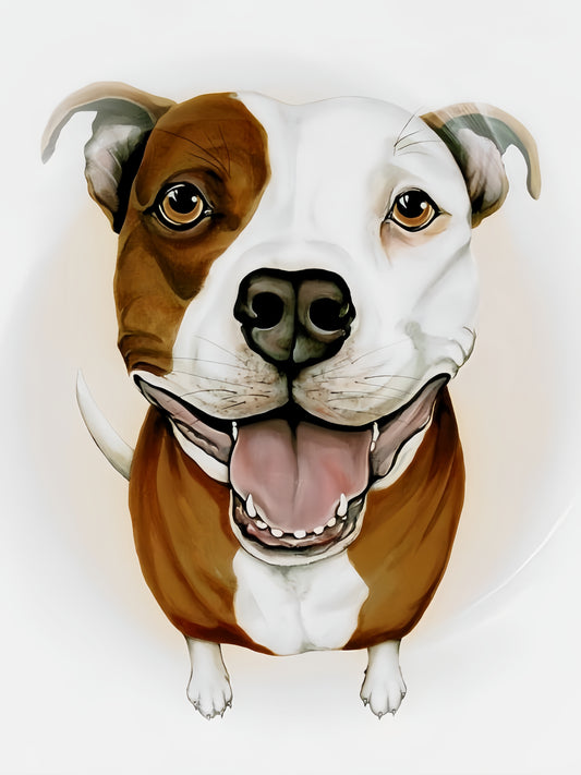 Pit Bull Dog | Diamond Painting