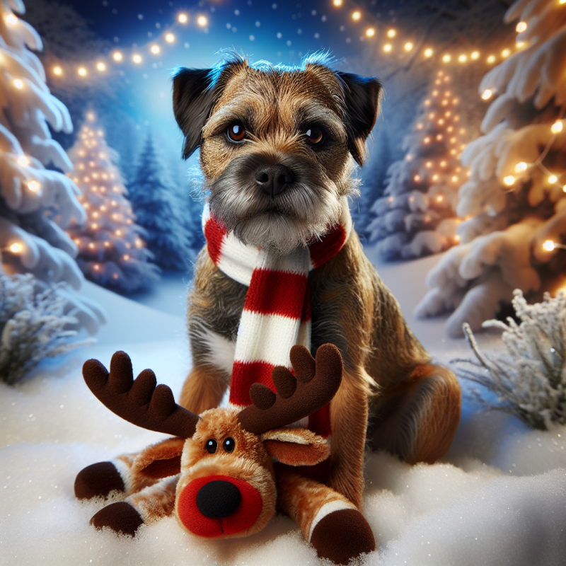 Dog Border Terrier | Diamond Painting