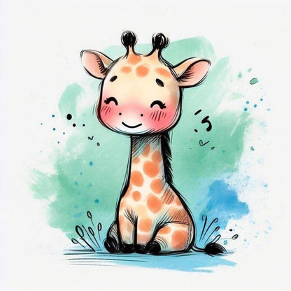 Giraffe | Diamond Painting