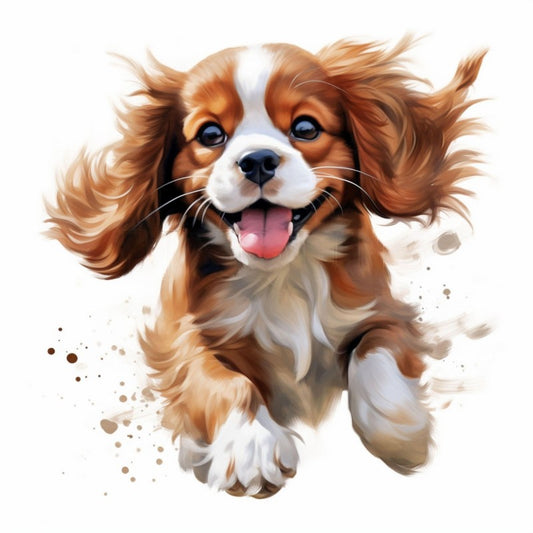 Dog Cavalier King Charles Spaniel | Diamond Painting