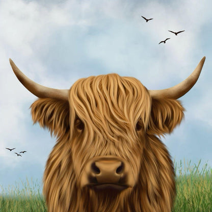 Highland Cow | Diamond Painting