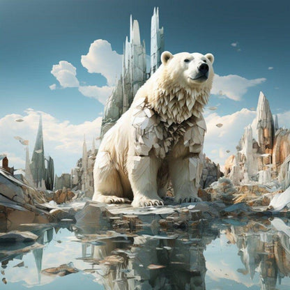 Polar Bear | Diamond Painting