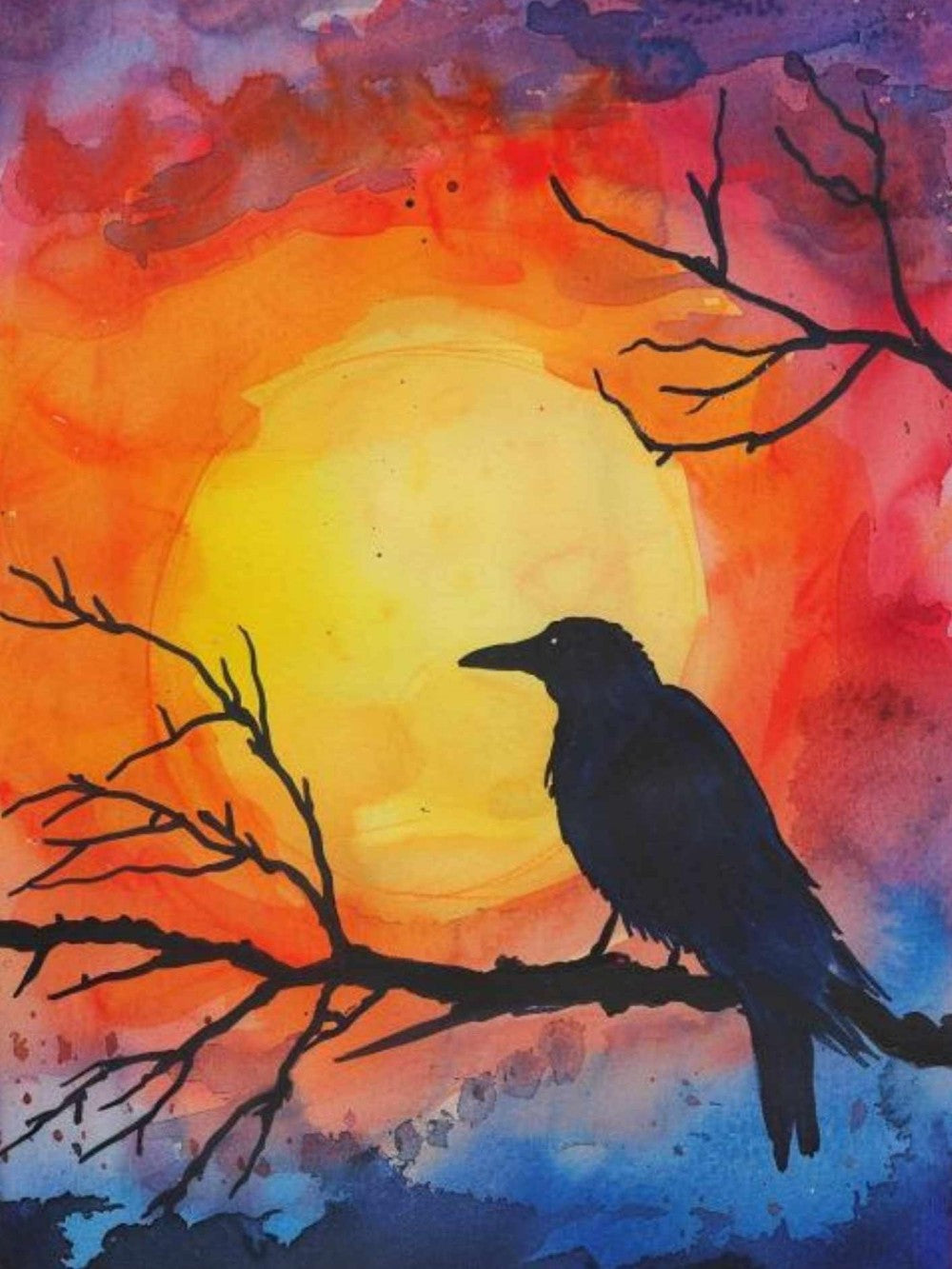 Crow | Diamond Painting