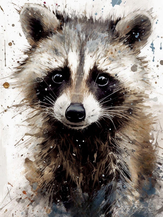 Raccoon | Diamond Painting