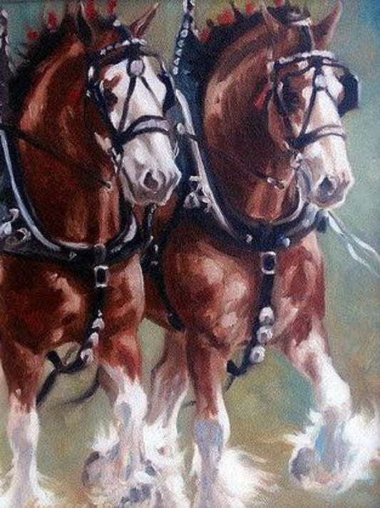 Clydesdale Horse | Diamond Painting