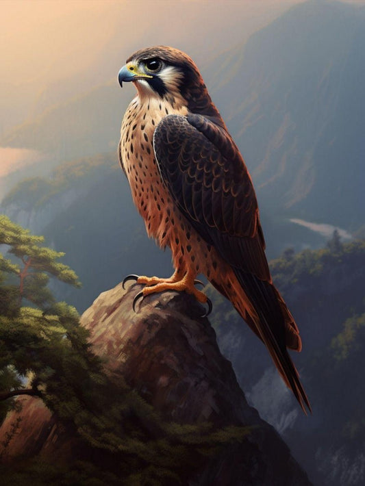 Falcon | Diamond Painting