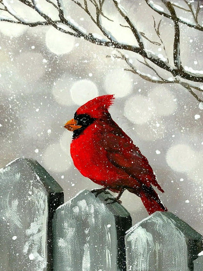 Cardinal | Diamond Painting