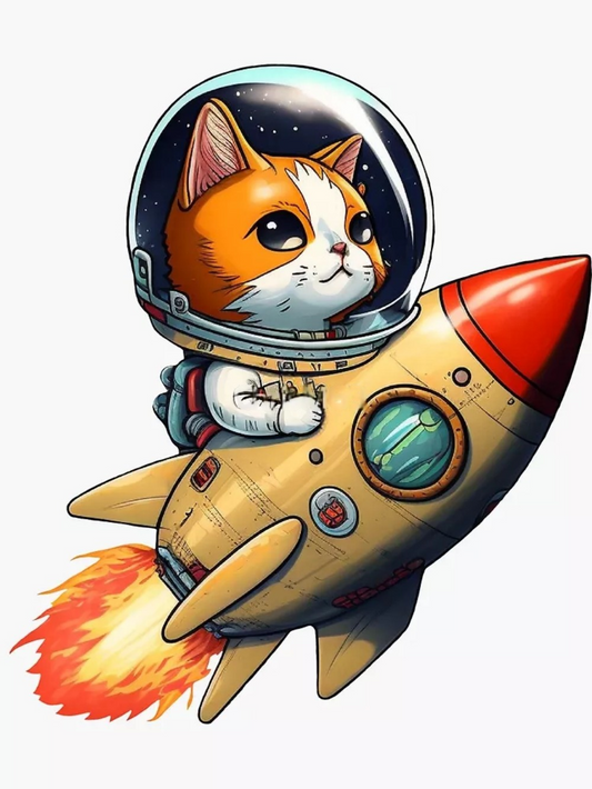 Cats in Space | Diamond Painting