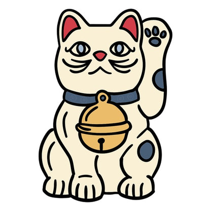 Bell Lucky Cat | Diamond Painting