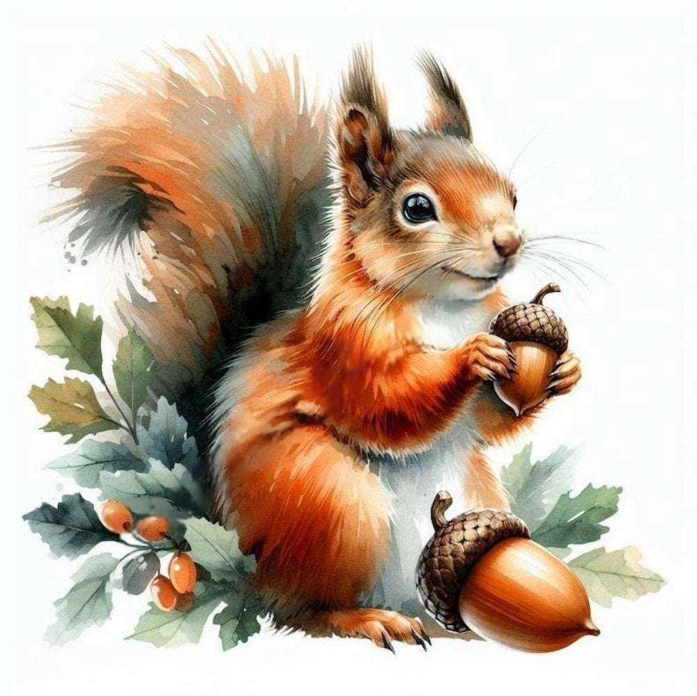 Squirrel | Diamond Painting