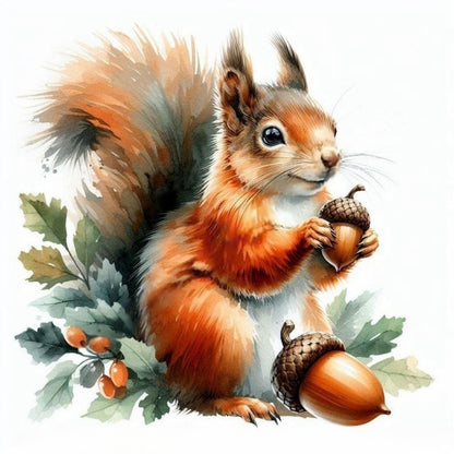 Squirrel | Diamond Painting