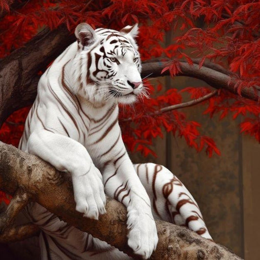 White Tiger | Diamond Painting