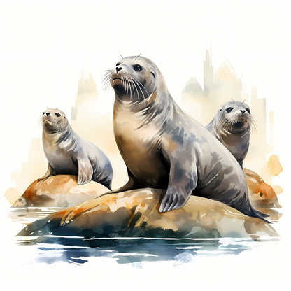 Seal | Diamond Painting
