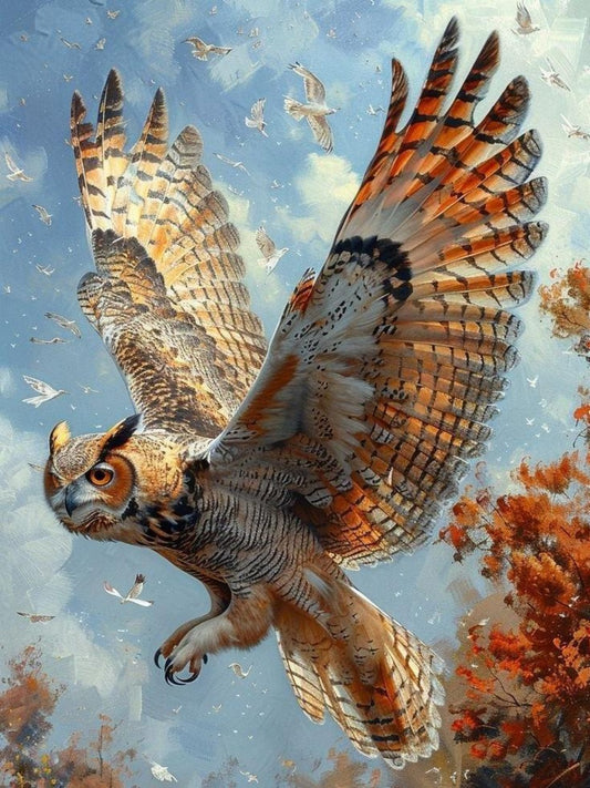 Owl | Diamond Painting