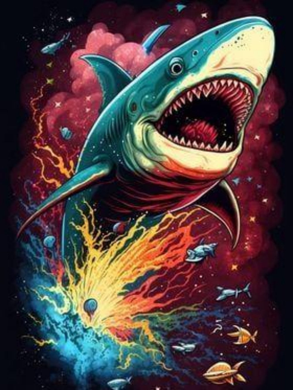 Shark | Diamond Painting