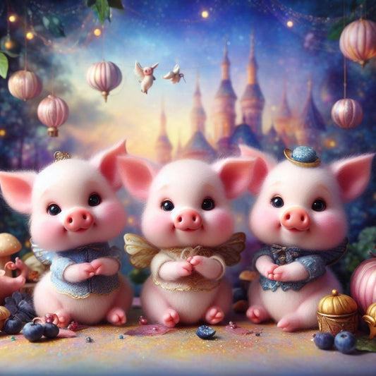 Pig | Diamond Painting