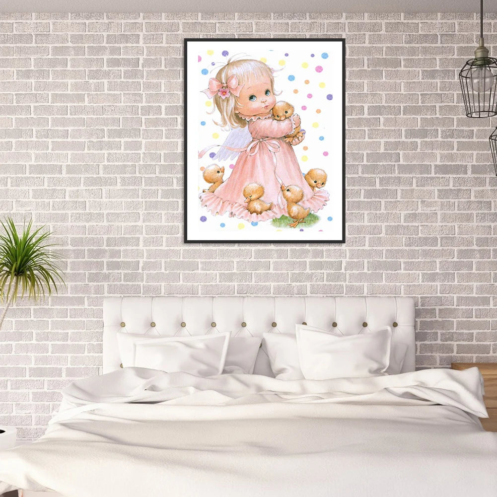 Beautiful Girl | Diamond Painting