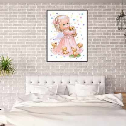 Beautiful Girl | Diamond Painting