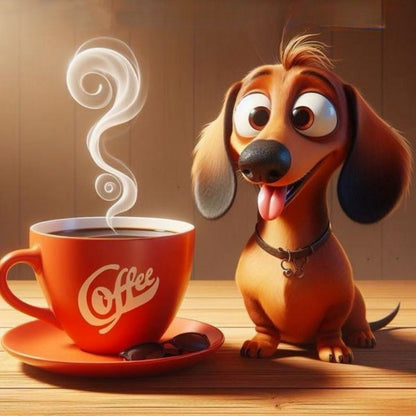 Dachshund Dog | Diamond Painting