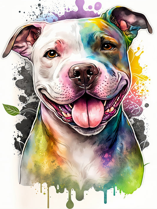 Pit Bull Dog | Diamond Painting