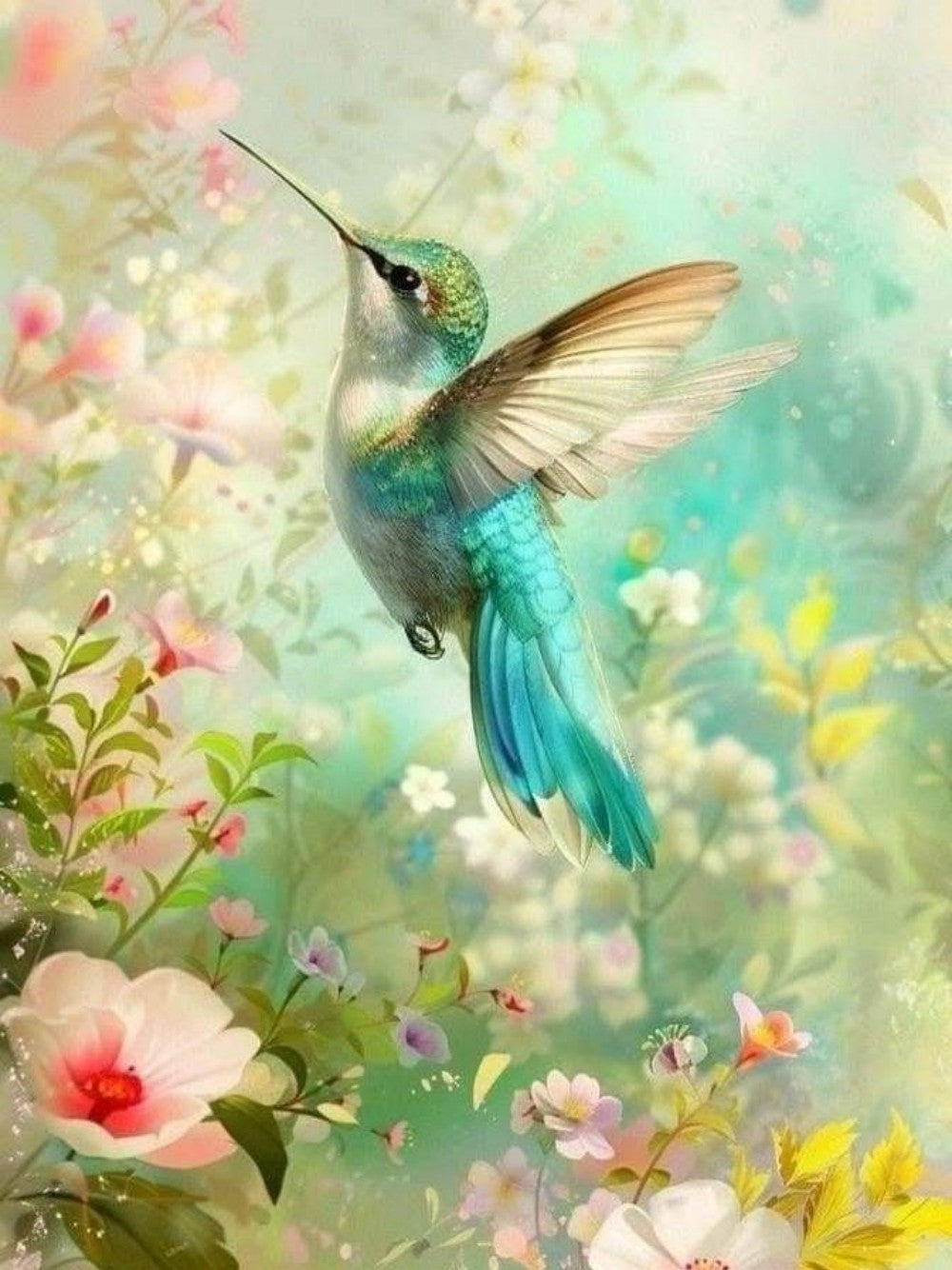 Hummingbird | Diamond Painting