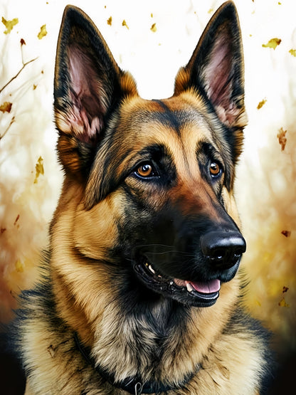Dog German Shepherd | Diamond Painting