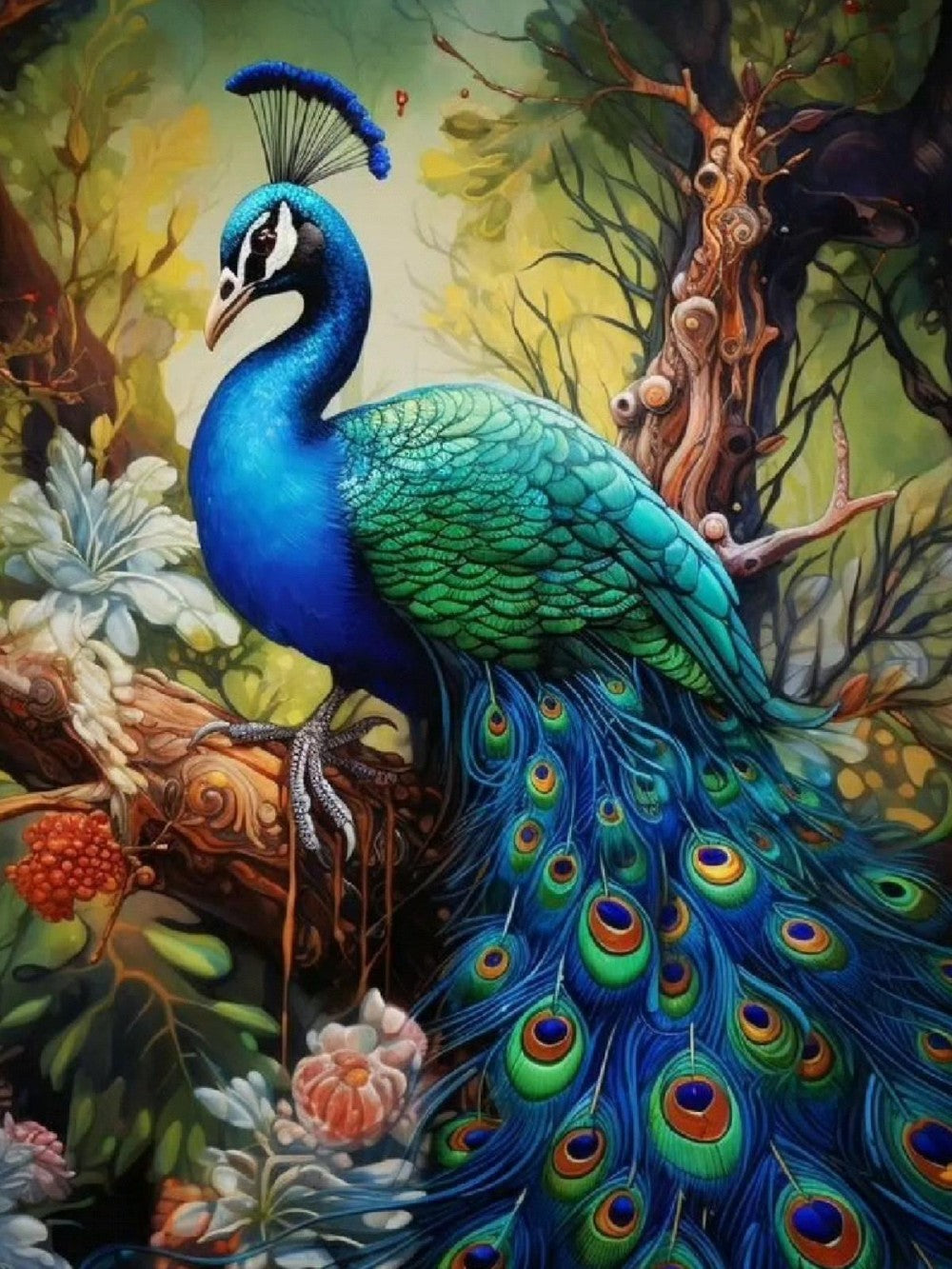 Peacock | Diamond Painting