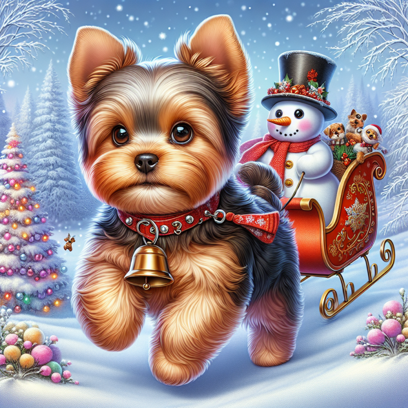 Christmas Dog | Diamond Painting