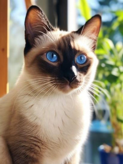Siamese Cat | Diamond Painting