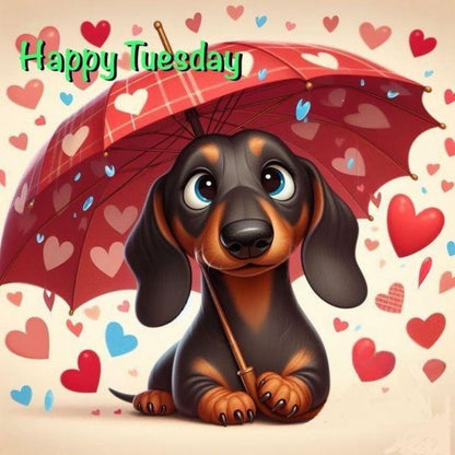 Dachshund Dog | Diamond Painting