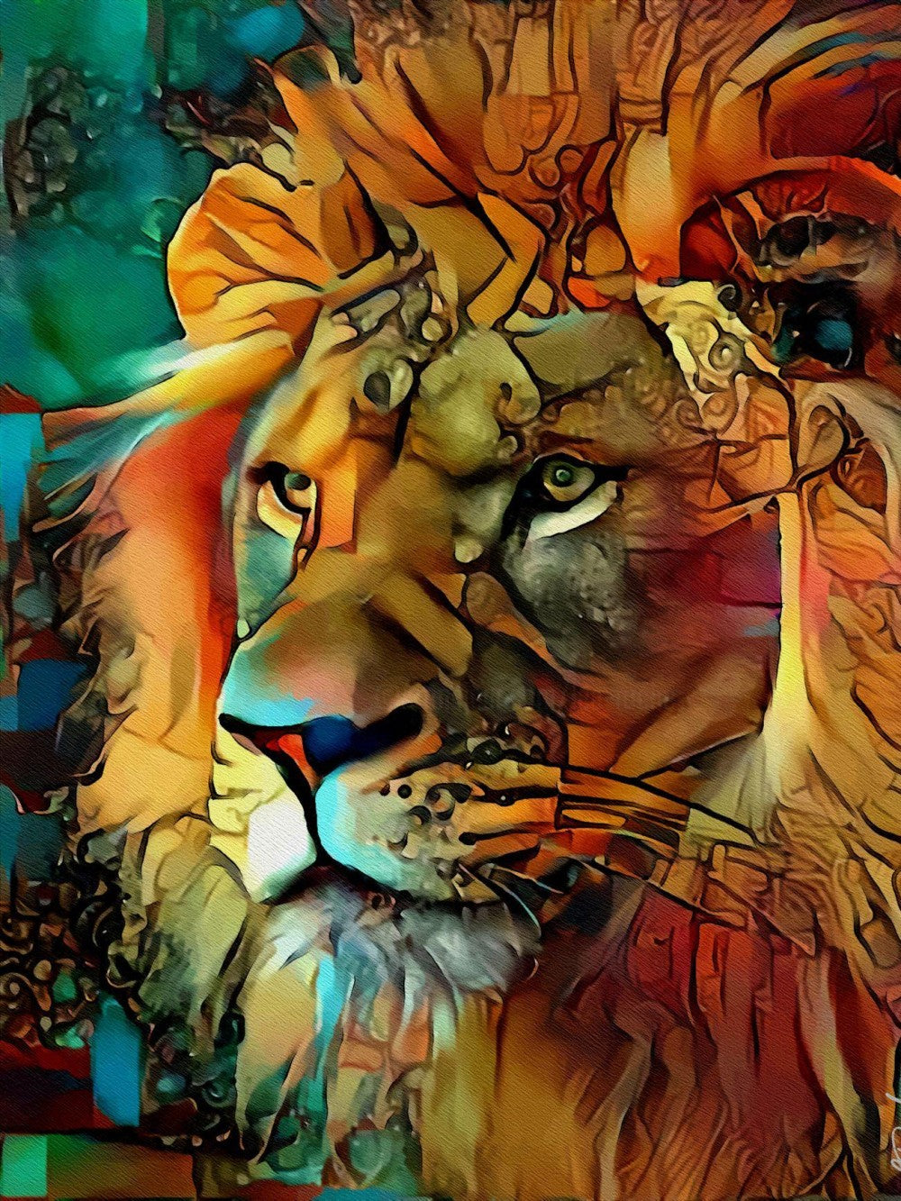 Lion | Diamond Painting
