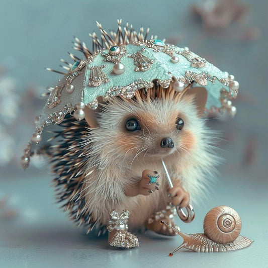 Hedgehog | Diamond Painting