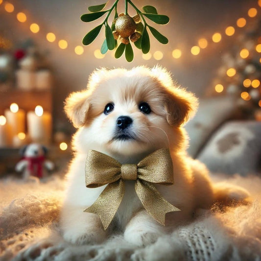 Christmas Dog | Diamond Painting