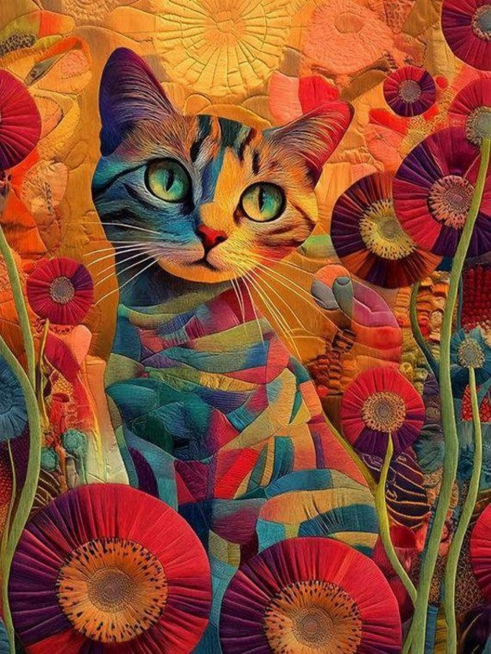 Tabby Cat | Diamond Painting