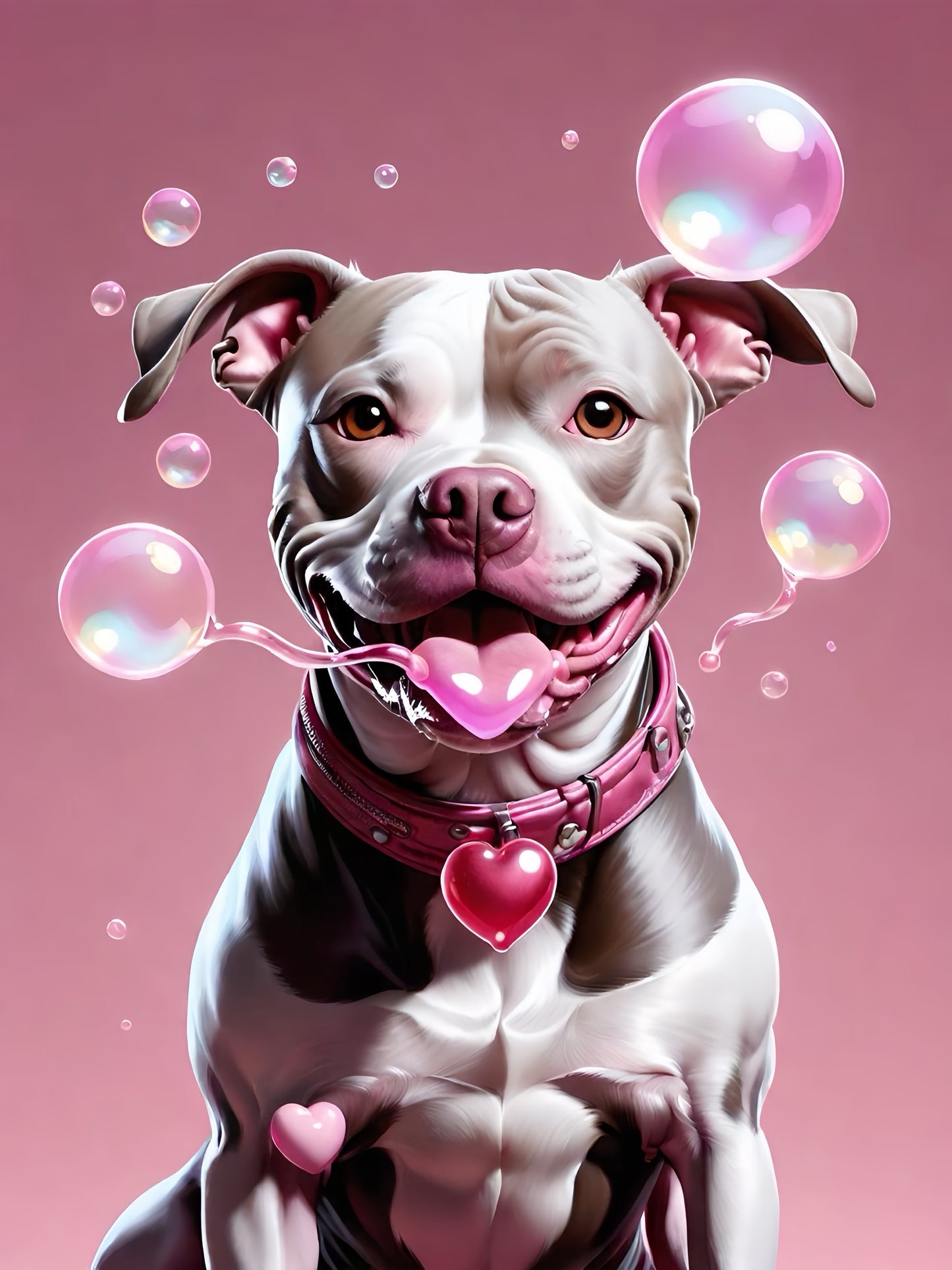 Pit Bull Dog | Diamond Painting