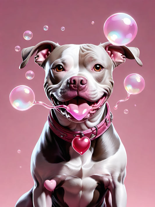 Pit Bull Dog | Diamond Painting