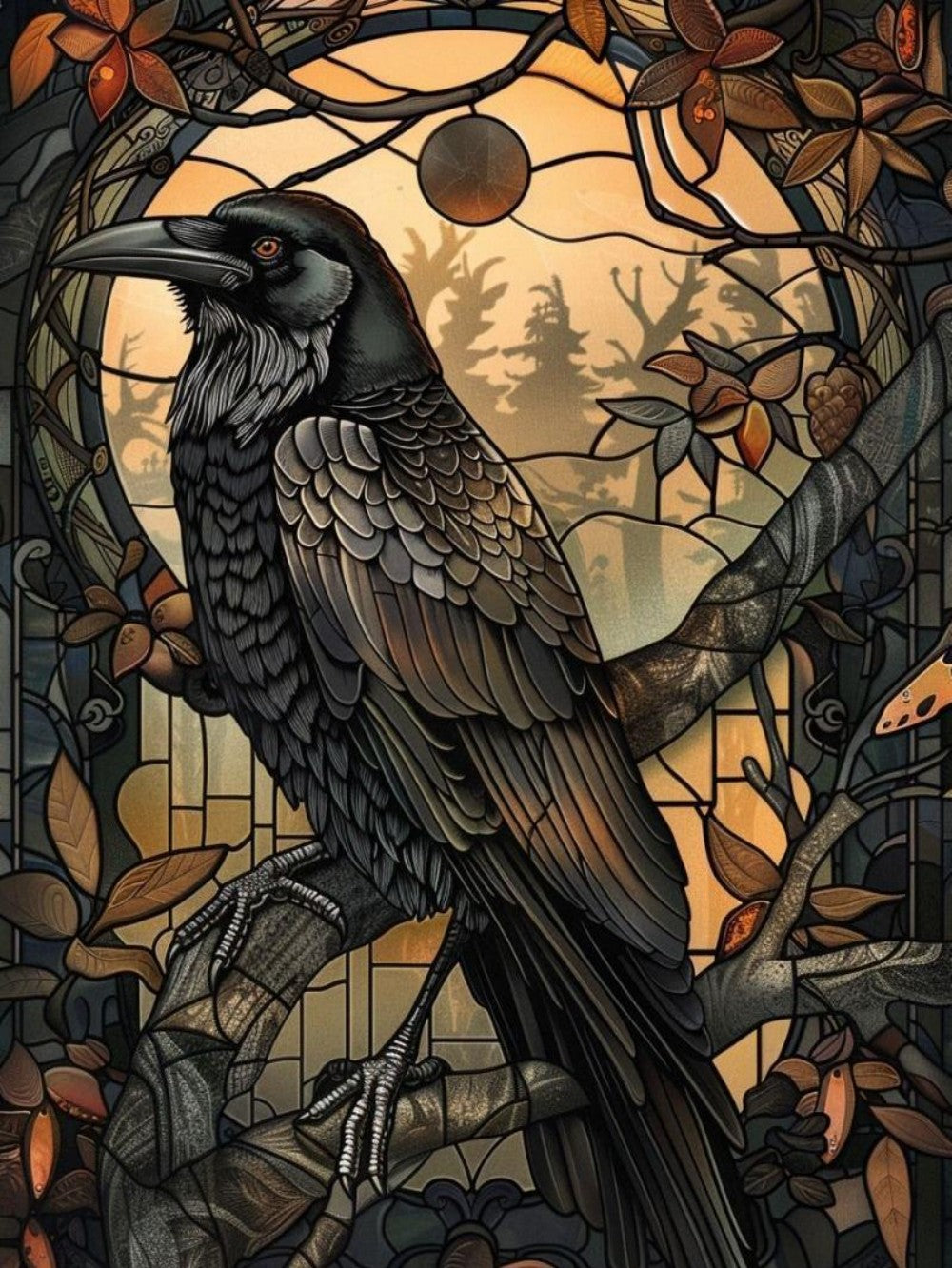 Crow | Diamond Painting