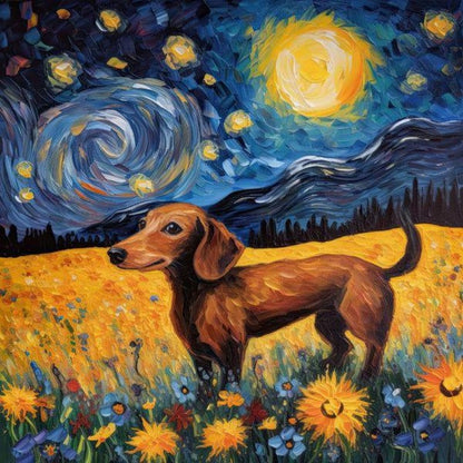 Dachshund Dog | Diamond Painting