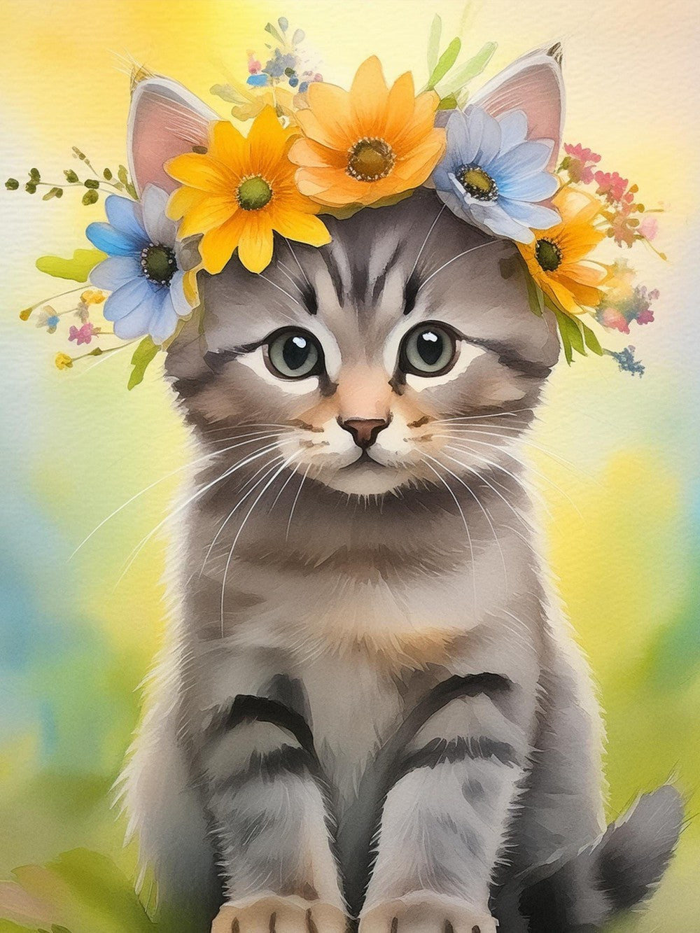 Tabby Cat | Diamond Painting