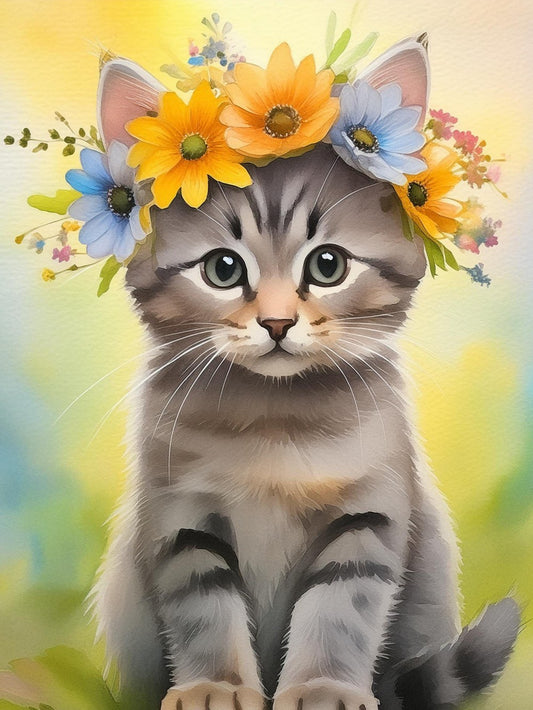 Tabby Cat | Diamond Painting