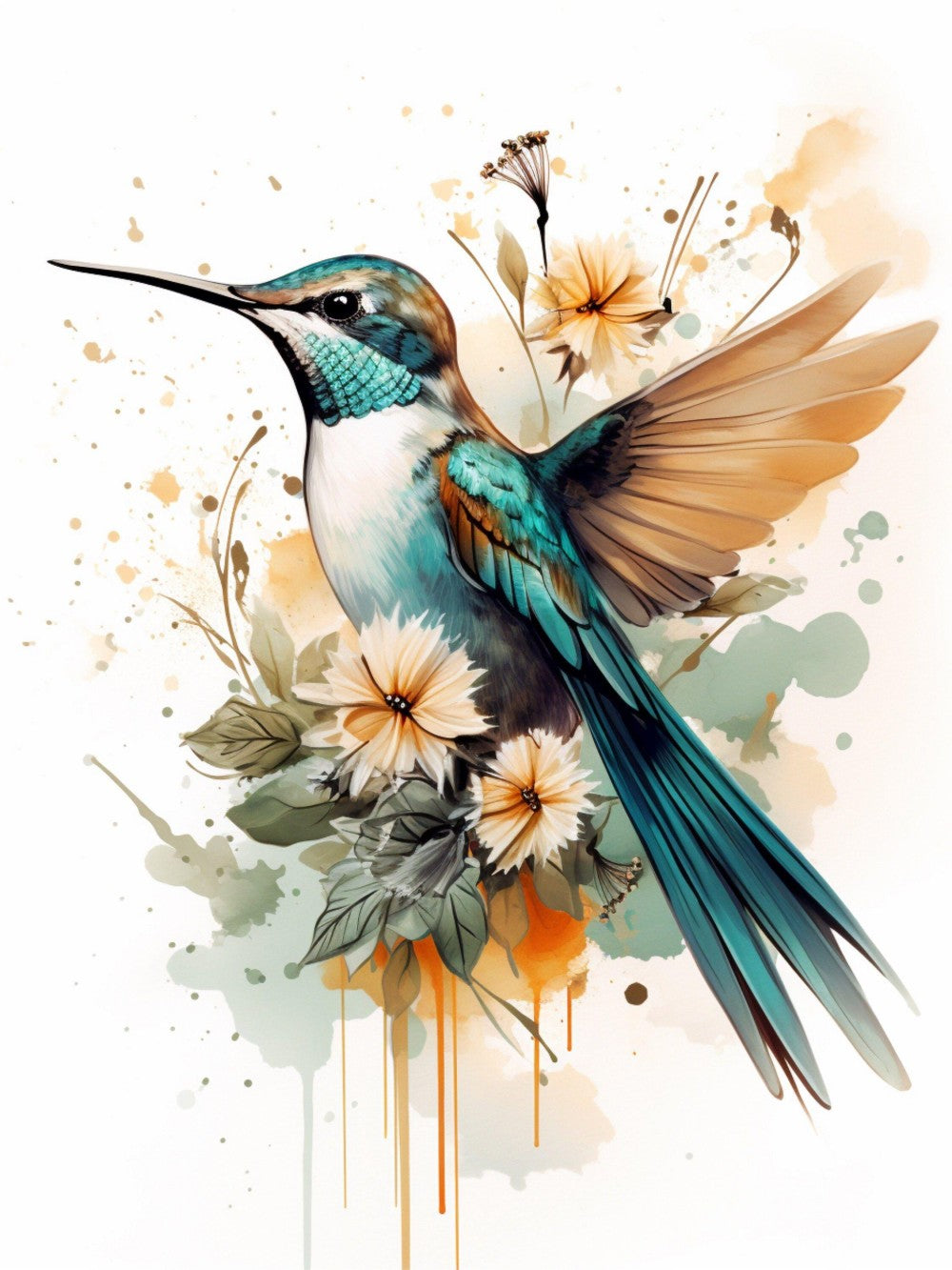 Hummingbird | Diamond Painting