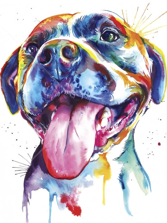 Pit Bull Dog | Diamond Painting