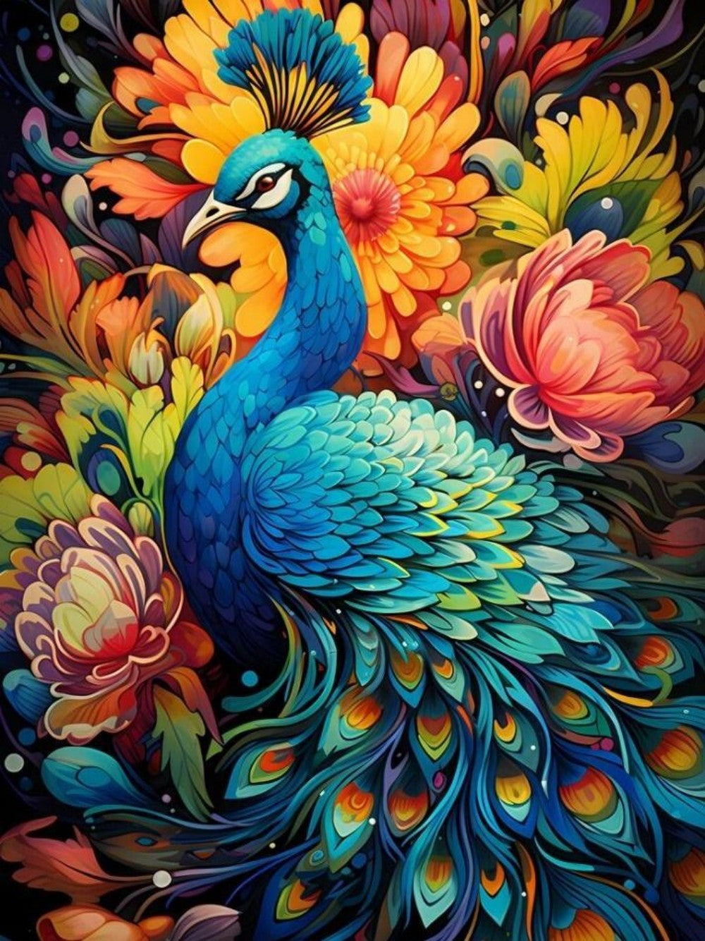 Peacock | Diamond Painting