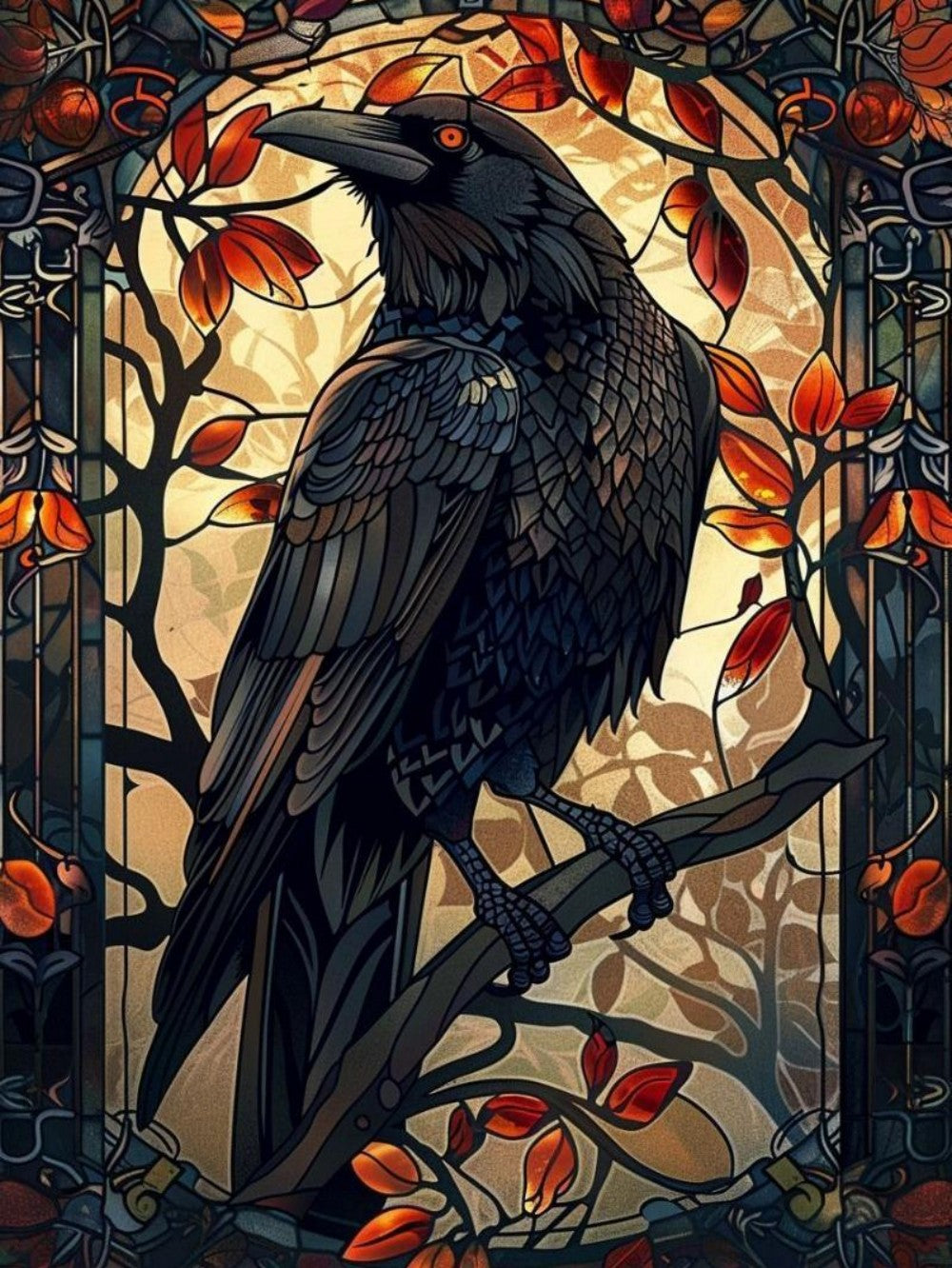 Crow | Diamond Painting
