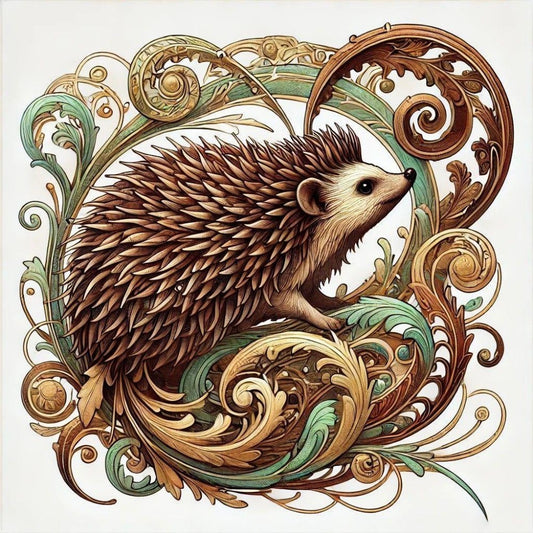 Hedgehog | Diamond Painting