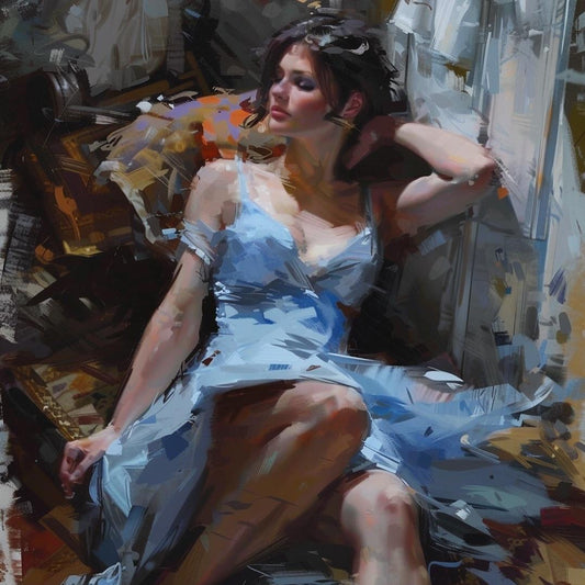 Sexy Woman | Cross Stitch Embroidery